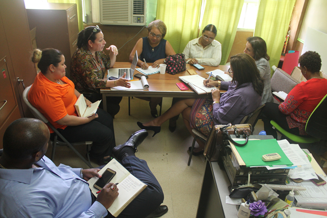 Reunión de coordinación del encuentro de Carreras Técnicas Intermedias