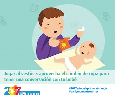 ¿Estás cambiando de ropa a tu bebé? 
