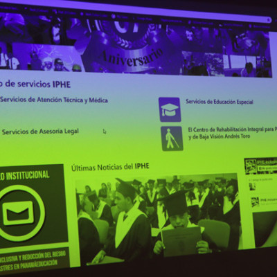 IPHE trabaja en su nueva página Web