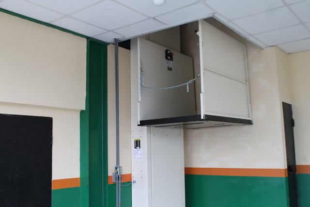 Moderna plataforma elevador para el PEP en San Miguelito