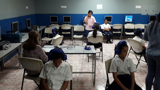 Campaña de detección auditiva en centro escolar