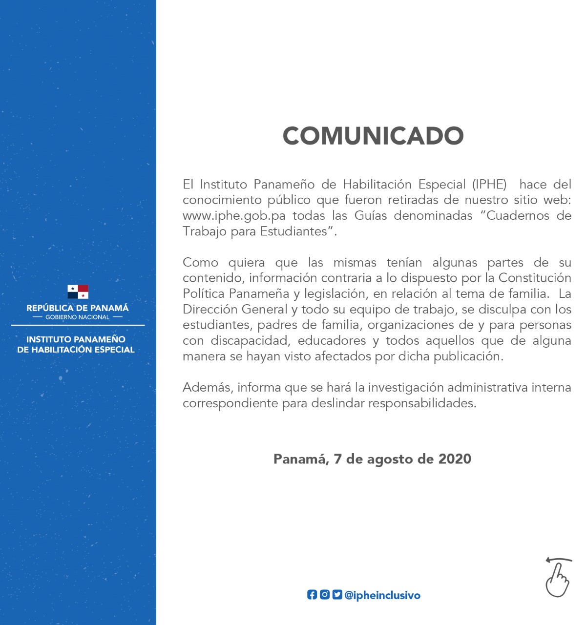 Comunicado