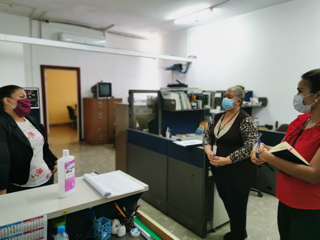 Promueven la Seguridad y Salud Ocupacional en el IPHE durante la pandemia 