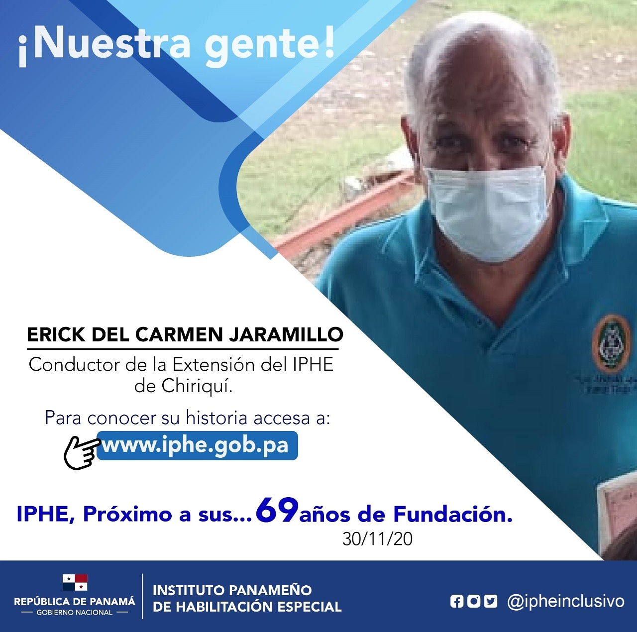 Erick del Carmen Jaramillo “Una vida construida en torno al IPHE