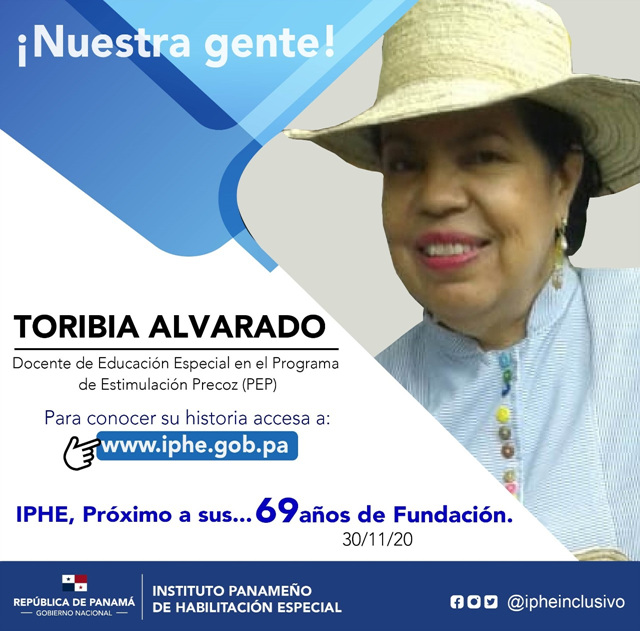 39 años dedicada a la atención de la Primera Infancia: Toribia Alvarado, docente especializada.