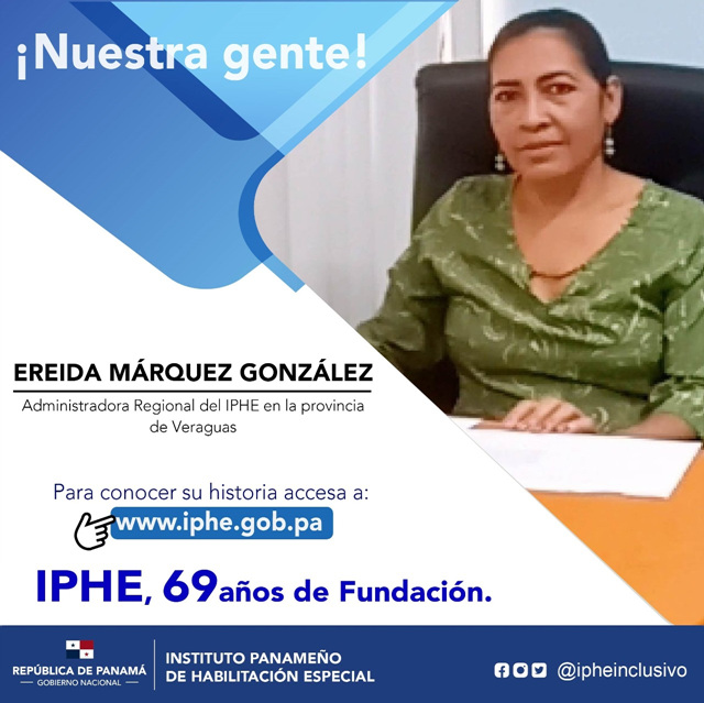 “El IPHE me ha llenado de grandes alegrías”, Ereida Márquez González