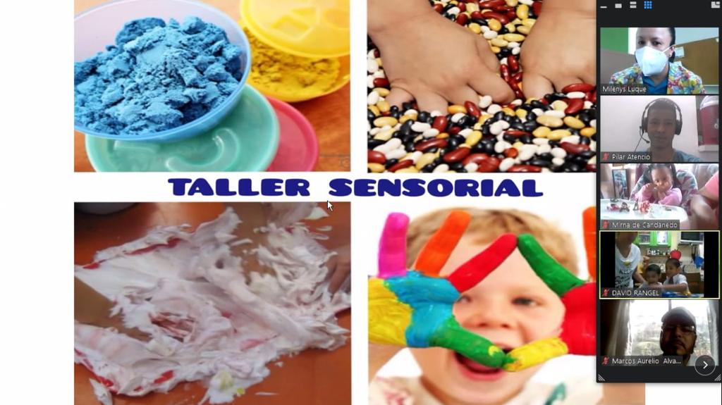 Taller Sensorial “Estimulación Táctil” organizado por el Equipo Técnico del Programa de Estimulación Precoz (PEP) de Ancón