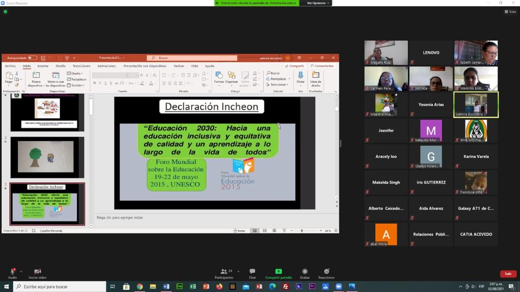 Fortalecen competencias educativas de docentes en el tema del enfoque ecológico funcional