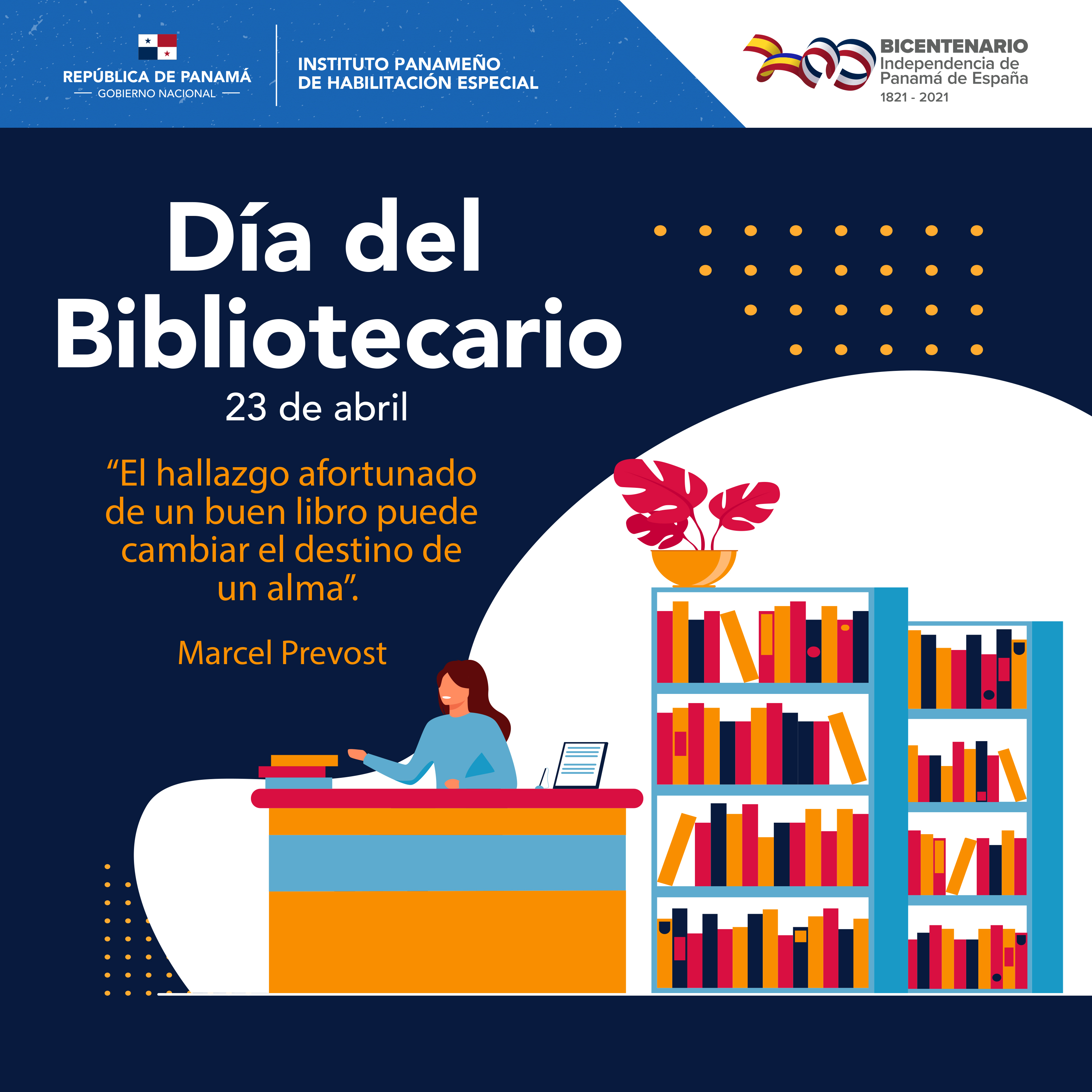 Alocución Día del Bibliotecario Panameño