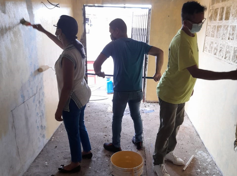 Jornada de labor social en Herrera