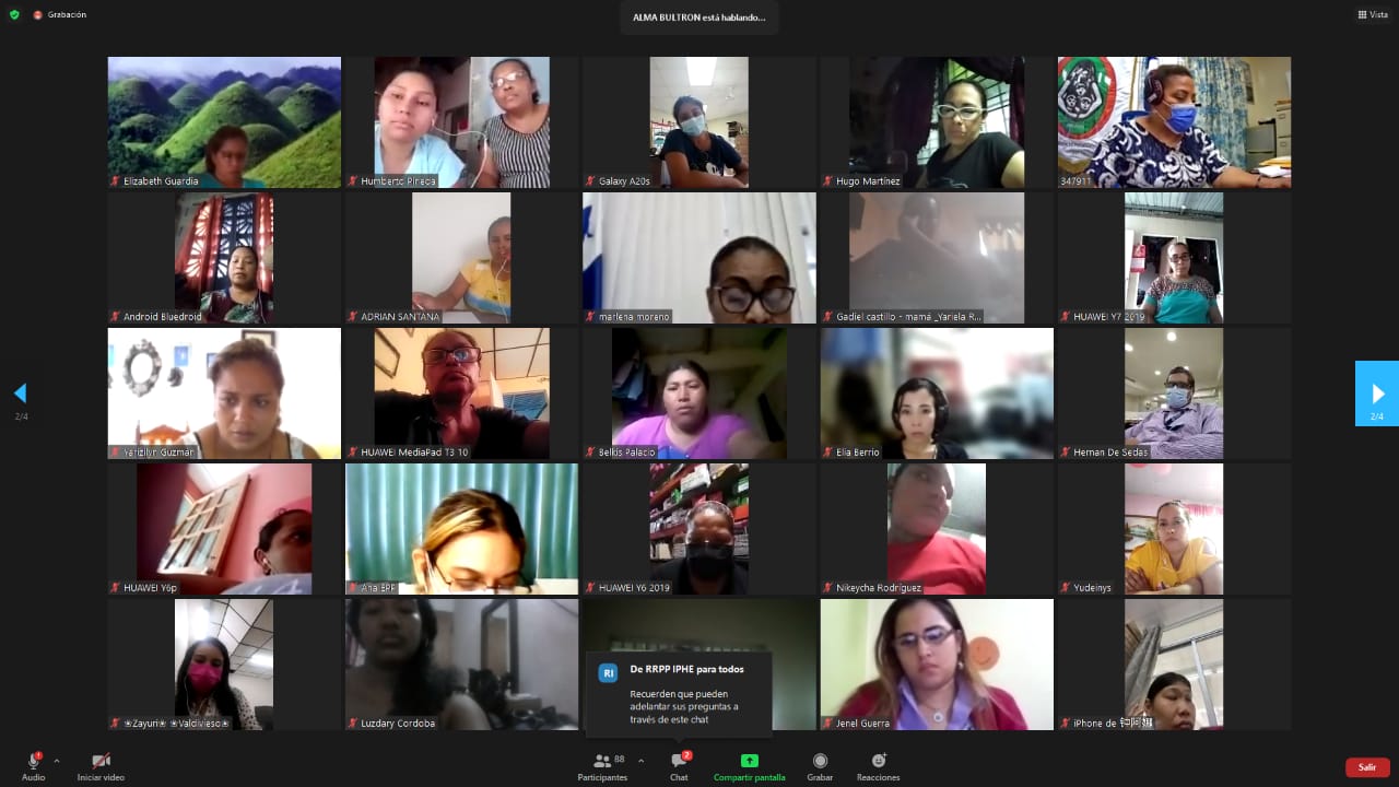 Autoridades se reúnen con padres de familia de Panamá Oeste para dar seguimiento a las clases a distancia  