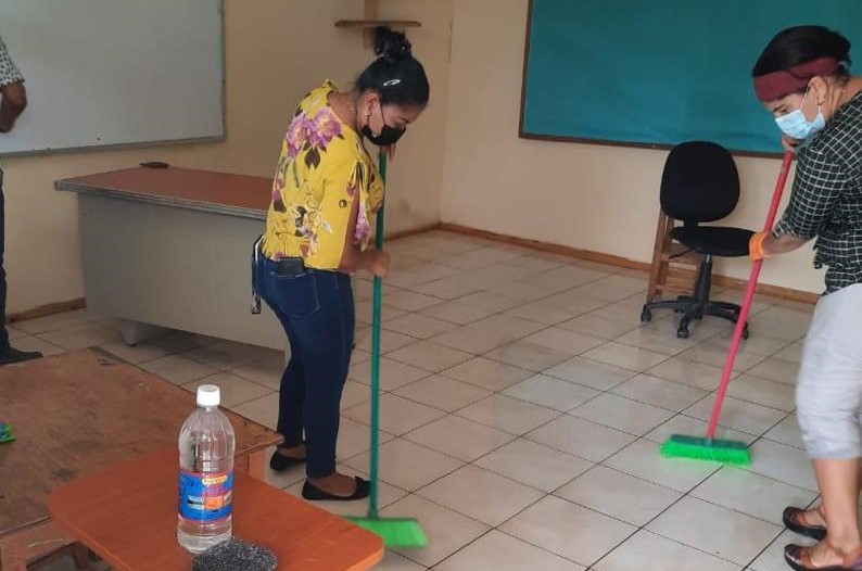 Realizan jornada de limpieza en Aguadulce