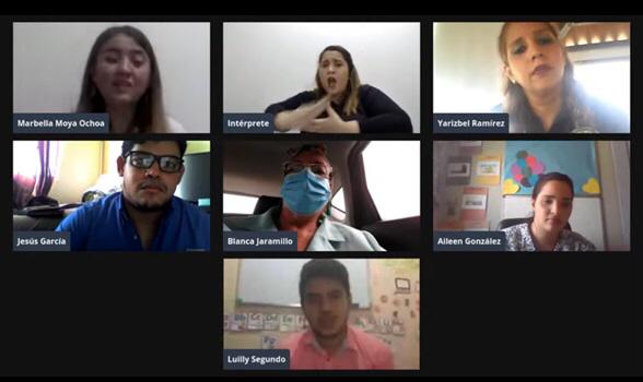Inauguran curso virtual “Función del Mentor Sordo”
