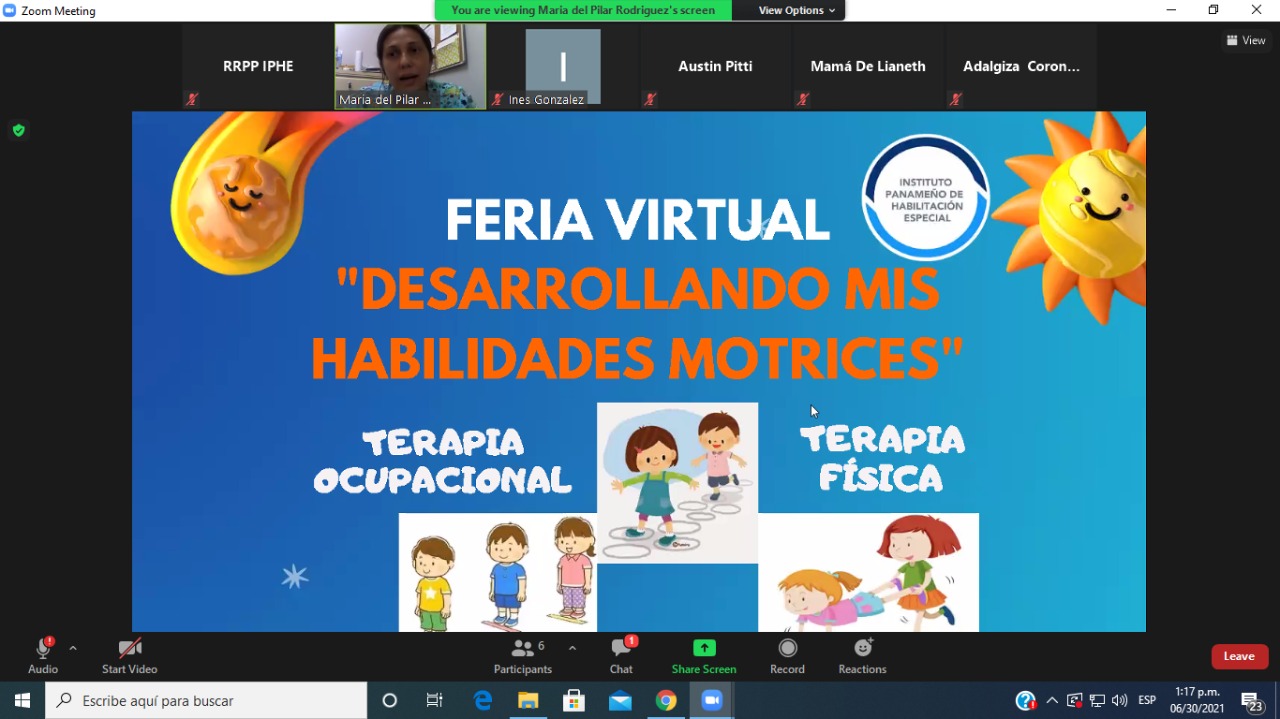 Realizan feria virtual “Desarrollando mis habilidades motrices”