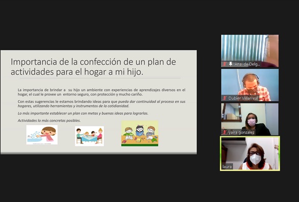 Padres aprenden como apoyar más a sus hijos en casa