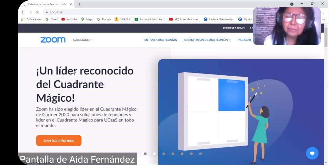 Realizan taller: Cómo utilizar la plataforma Zoom