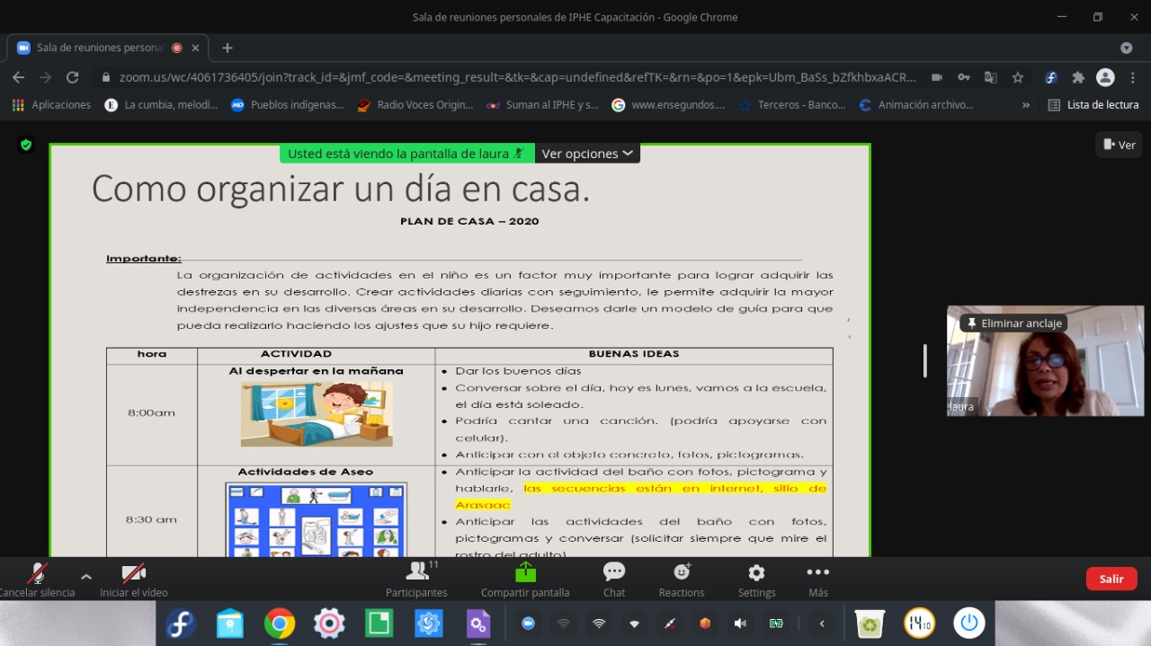 Instruyen a padres de familia del IPHE sede sobre cómo apoyar a sus hijos