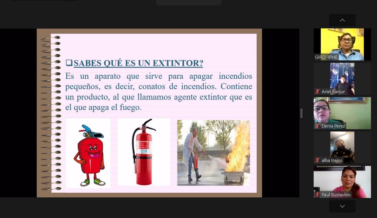 Estudiantes de todo el país son instruidos en la Prevención de Incendios  