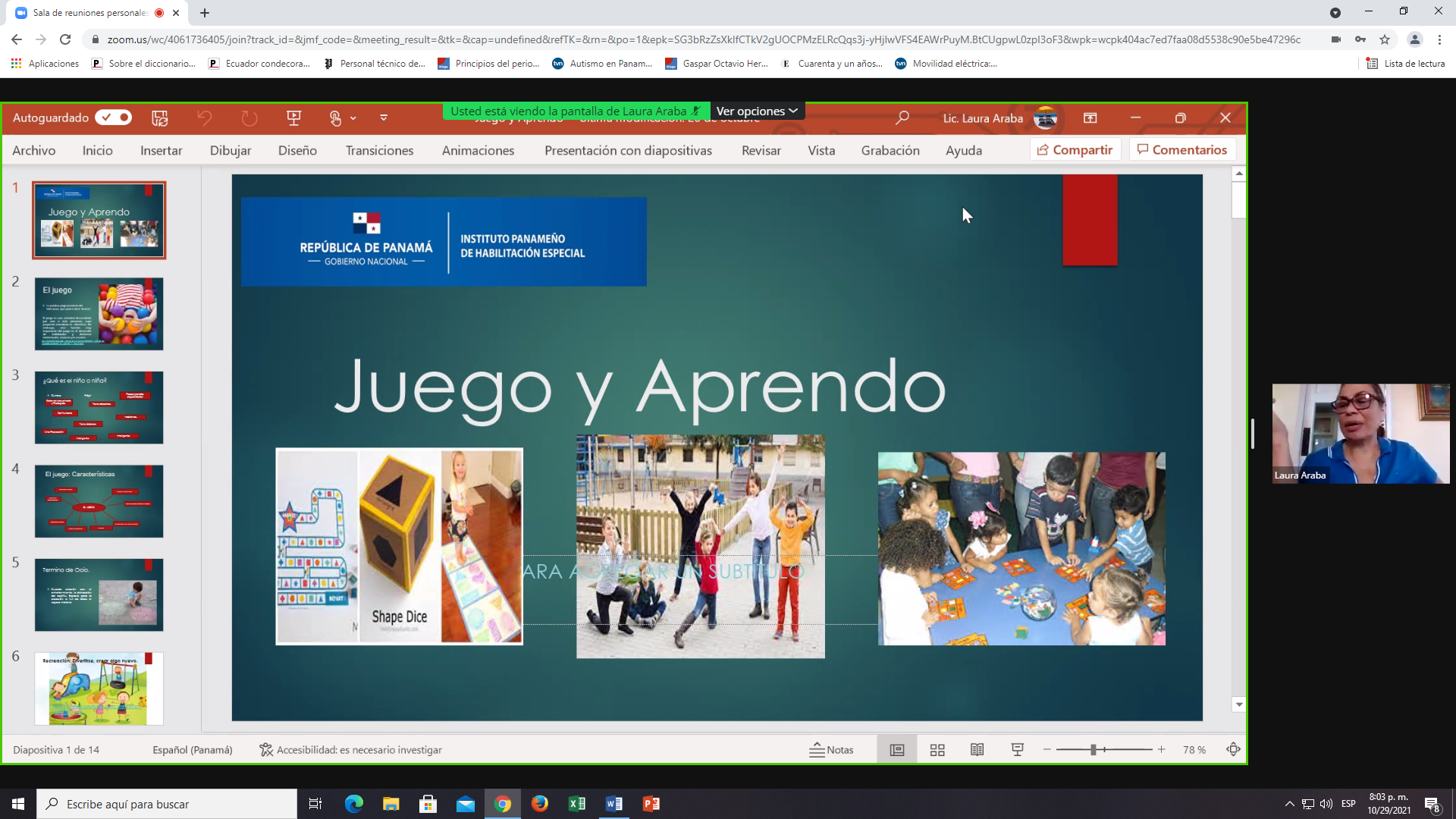 Especialista aborda importancia del juego para los niños con padres del IPHE  