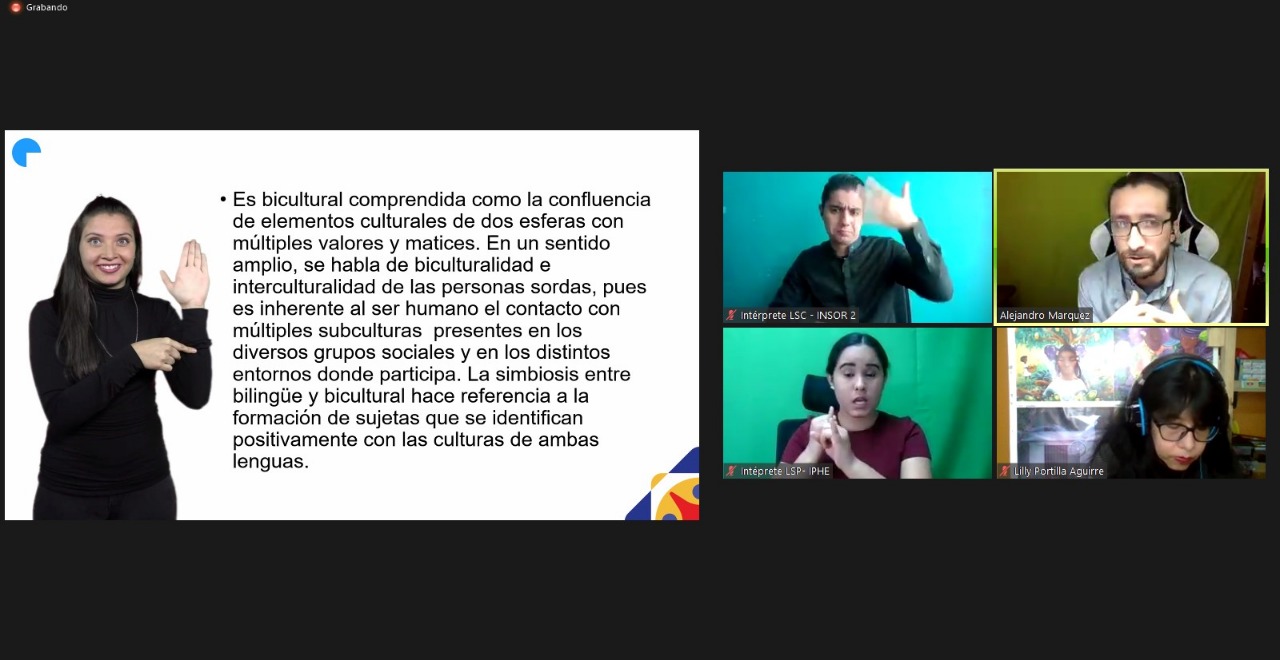 Conversatorio sobre acuerdo internacional entre IPHE y el Instituto Nacional de Sordos de Colombia