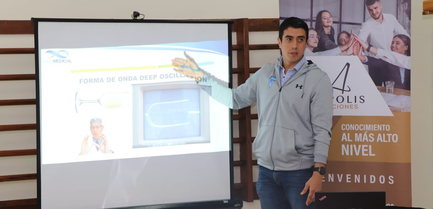 Fisioterapeutas son capacitados en la tecnología de Oscilaciones Profundas