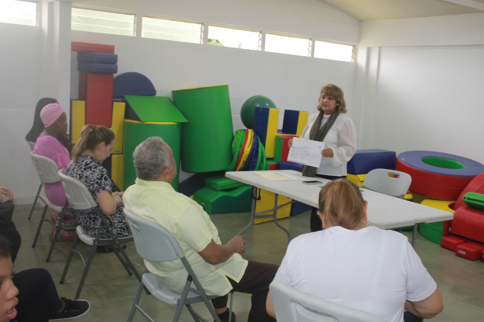 Padres de familia de Escuela de Ciegos participan en asamblea general