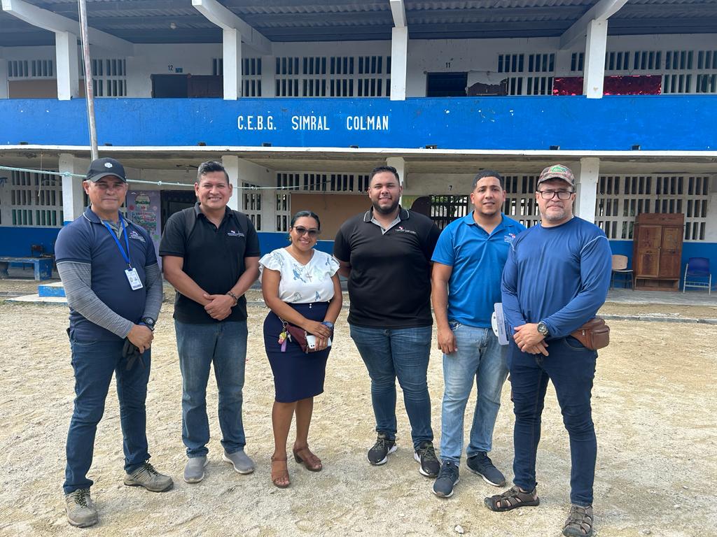 Realizan gira de trabajo a Extensión de Guna Yala