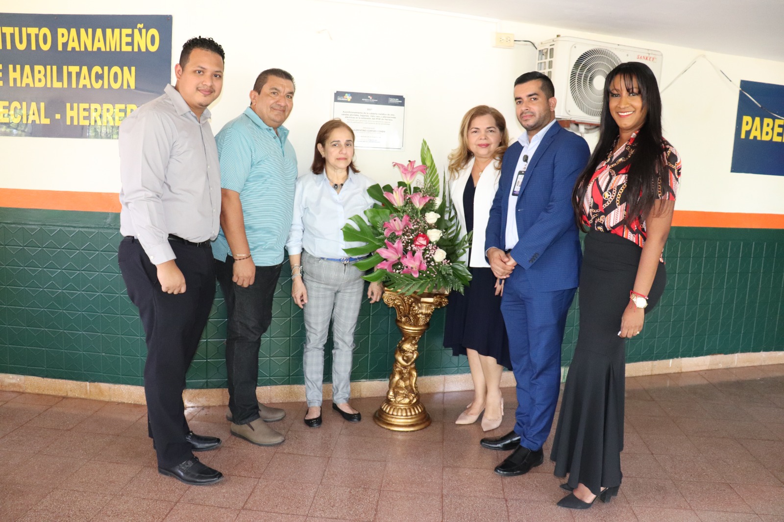 Extensión de Herrera inaugura trabajos de acondicionamiento