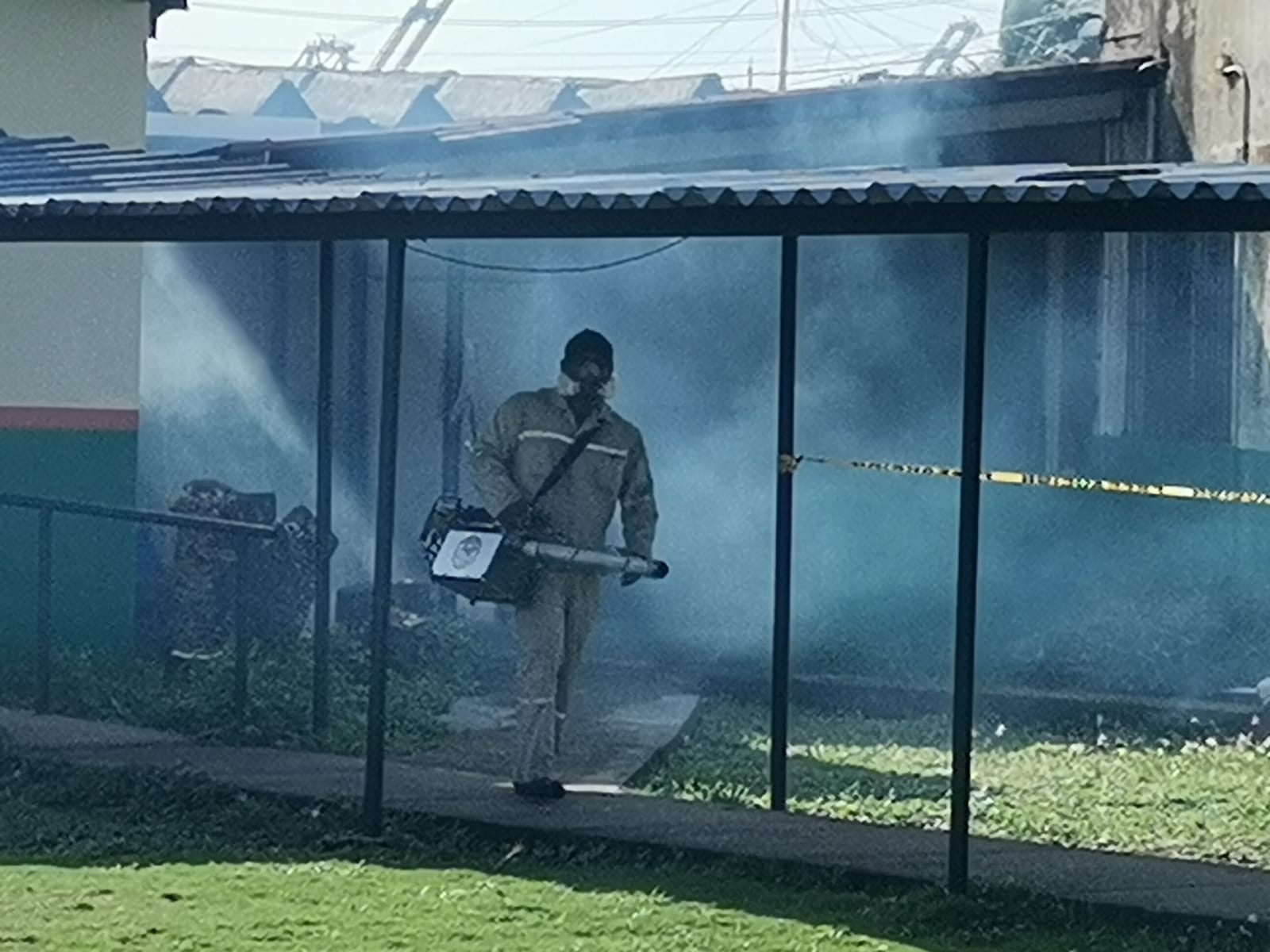 Realizan fumigación en las Extensiones del IPHE de Colón