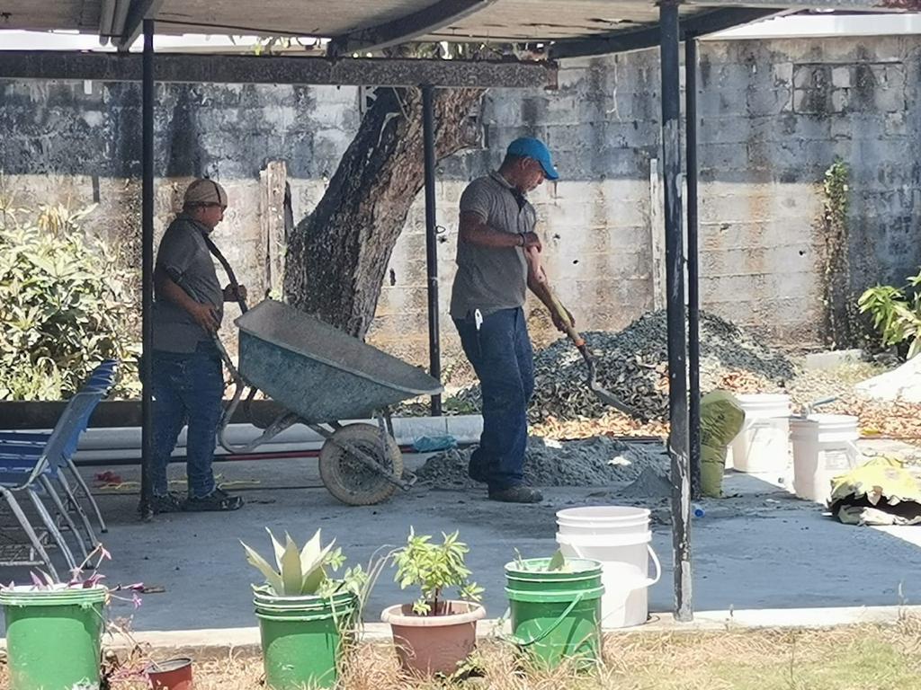 Realizan trabajos de mantenimiento y remodelación en Colón