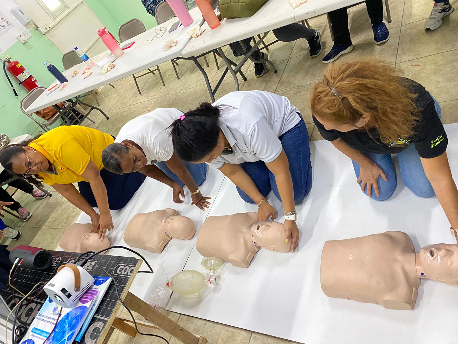 Personal docente y técnico de Tocumen se capacita en Primeros Auxilio