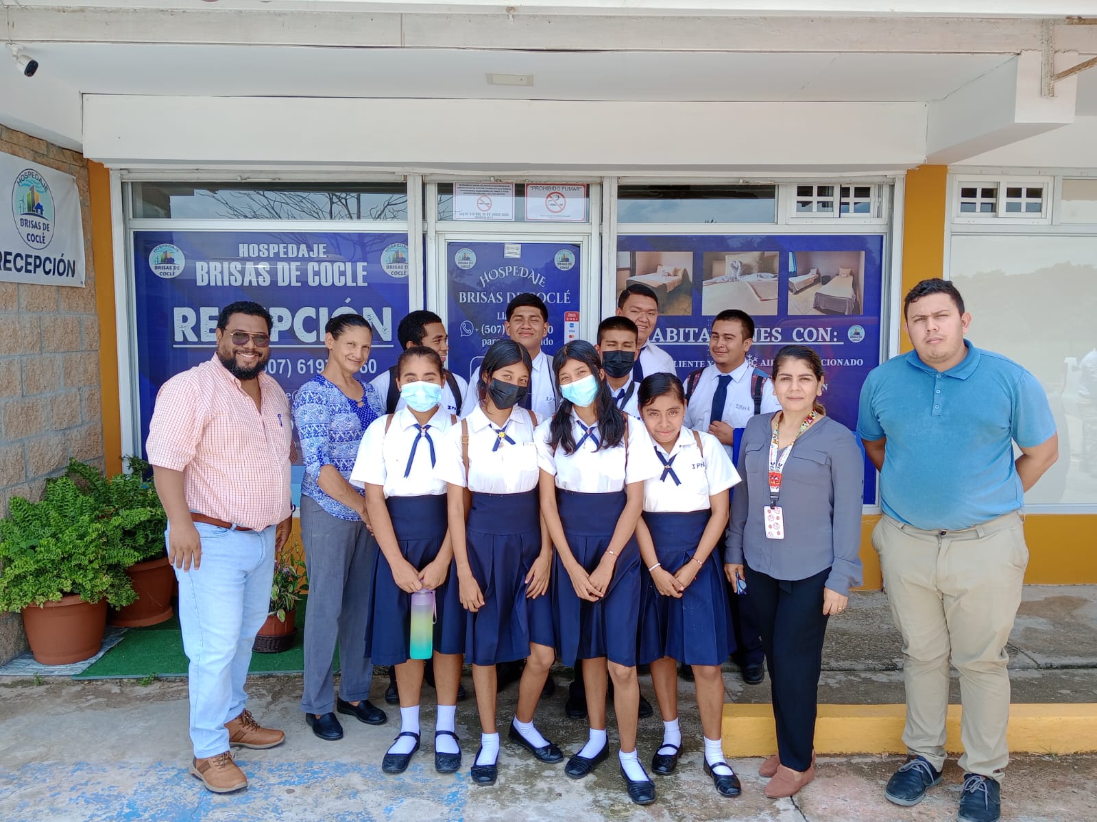 Estudiantes de CTI realizan pasantía  en hospedaje coclesano