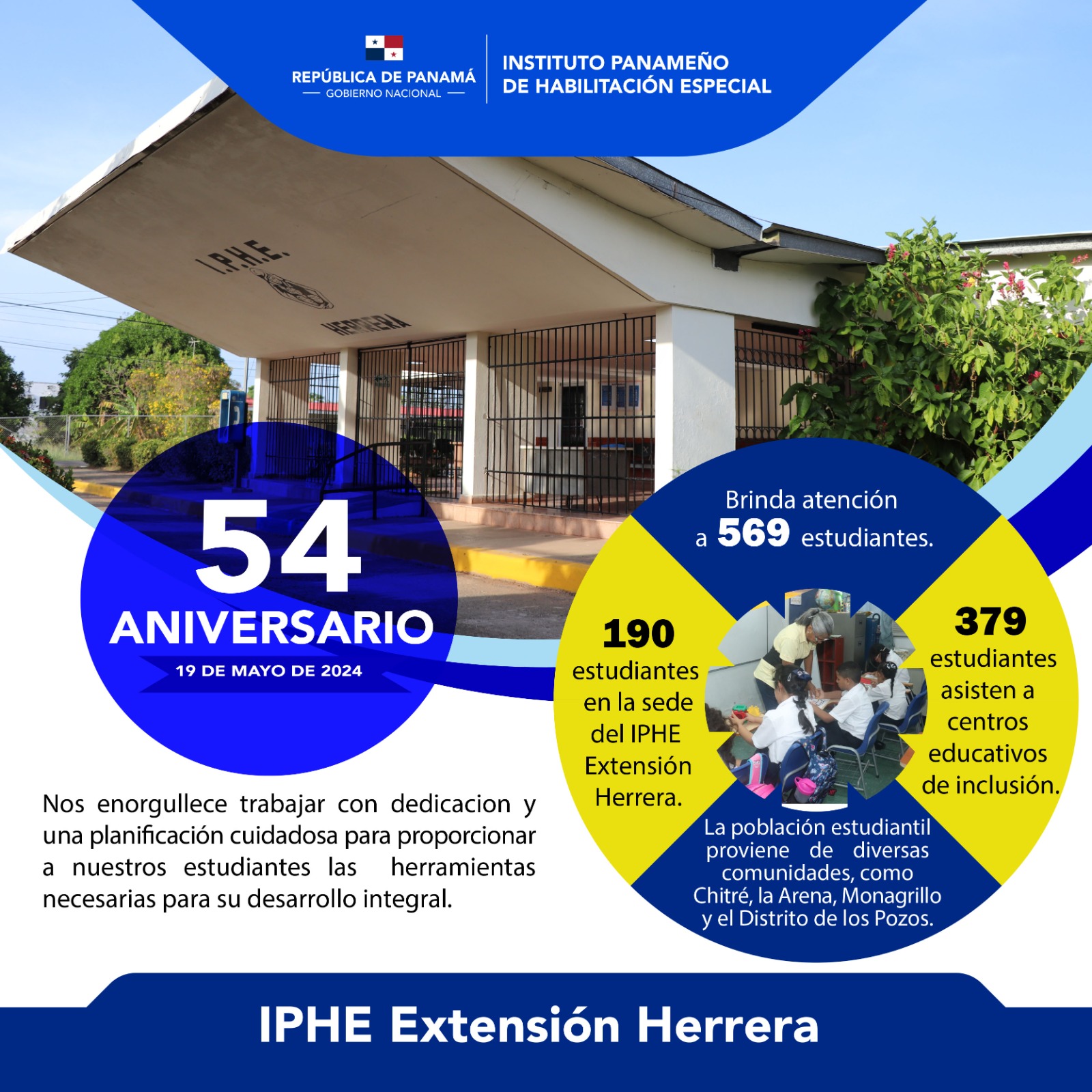 ª54 Aniversario Extensión de Herrera
