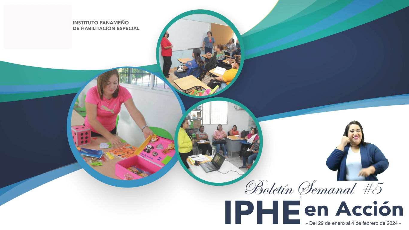 Boletín Semanal No. 5 IPHE en Acción