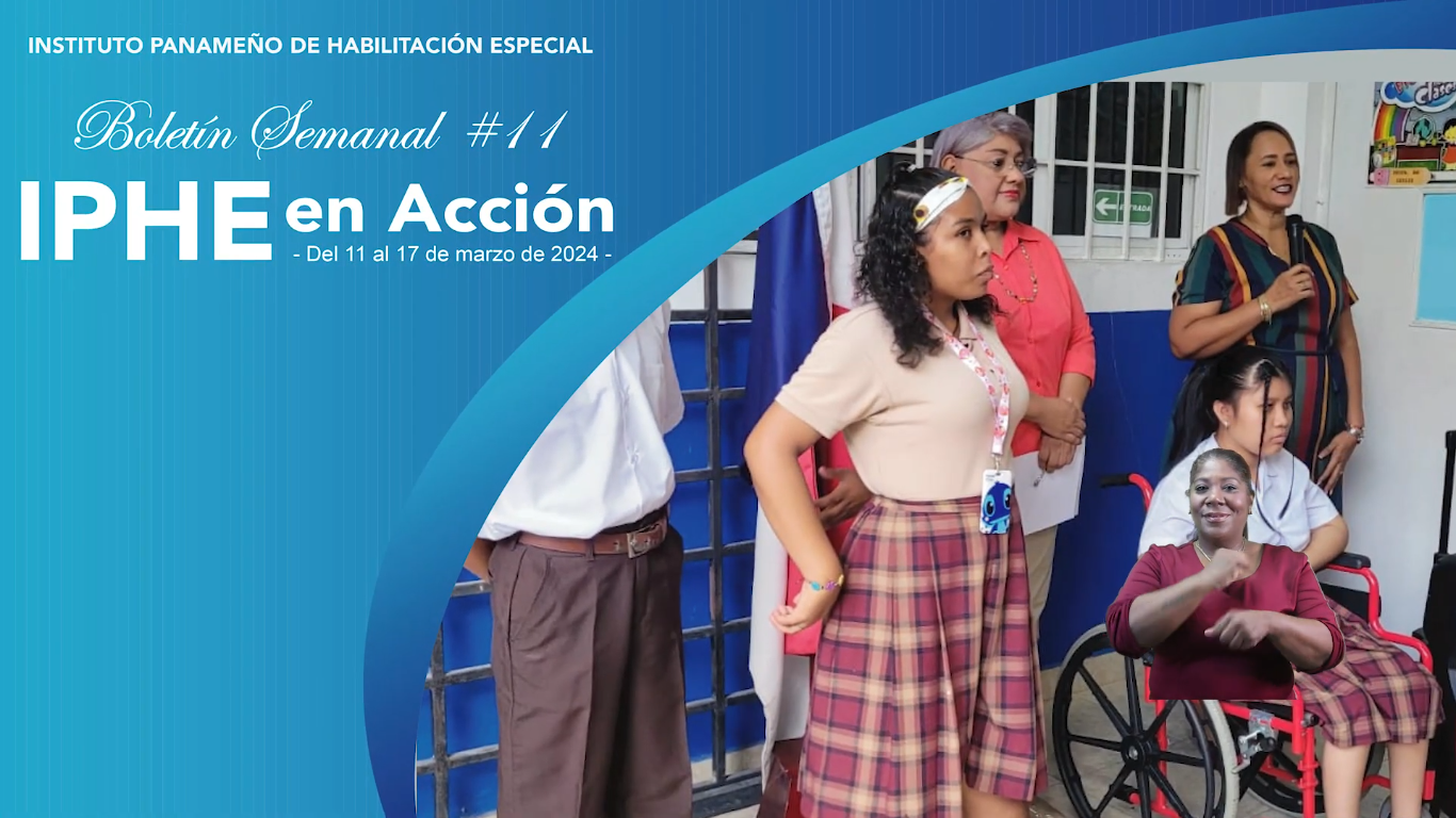 Boletín Semanal No. 11 IPHE en Acción