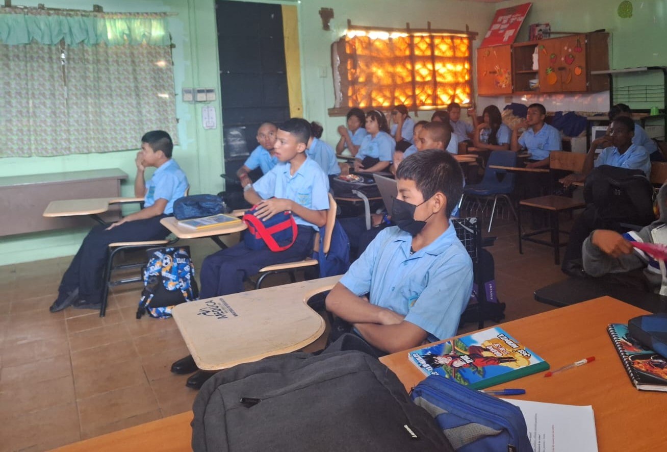 Estudiantes en Bocas del Toro participan de Taller sobre Los Valores