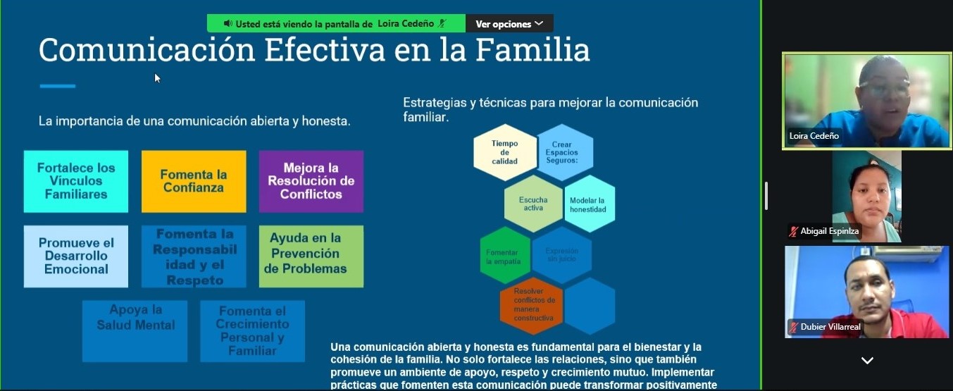 Orientan a padres y público en general sobre valores en familia