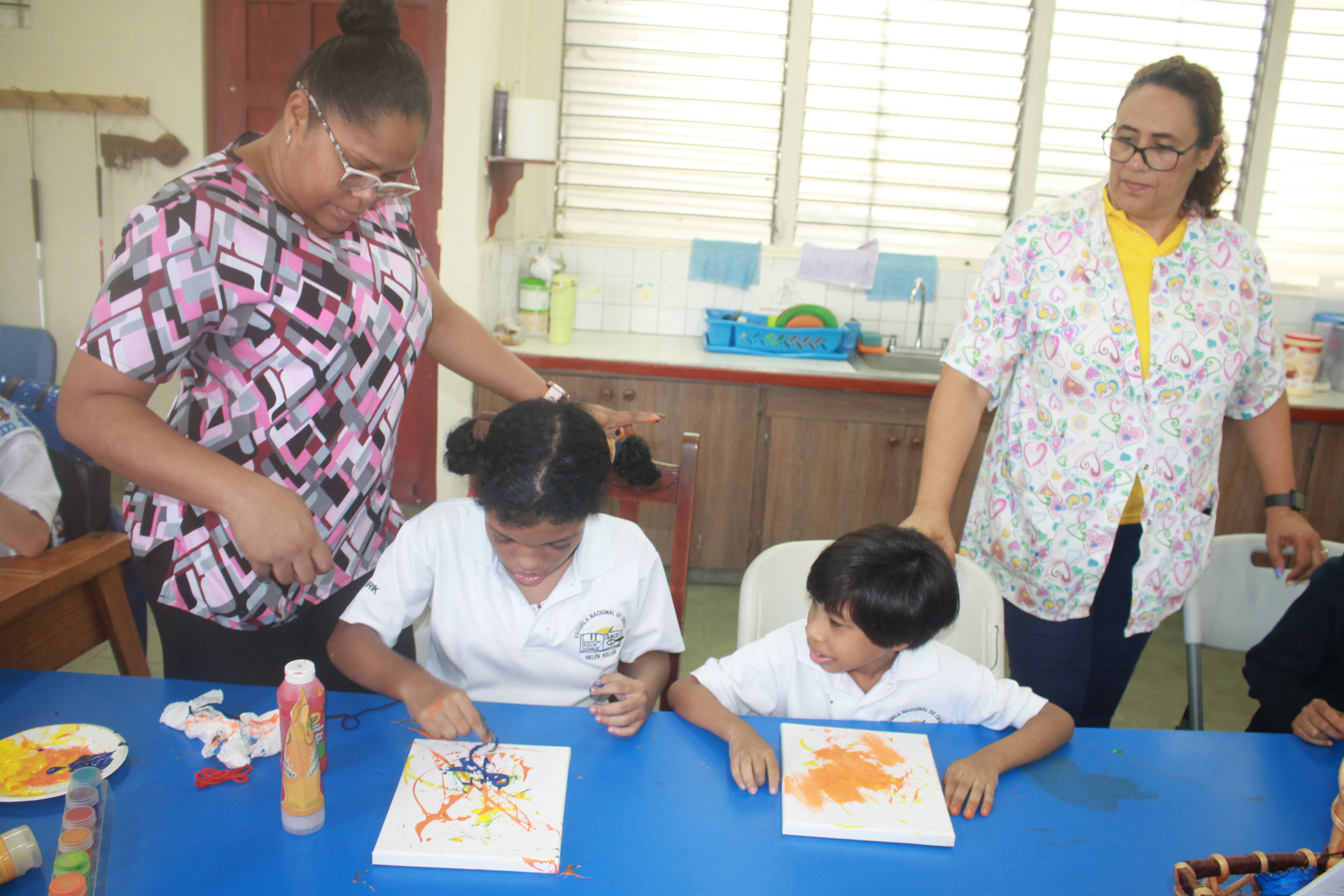 Estimulan proceso creativo de estudiantes de Escuela de Ciegos