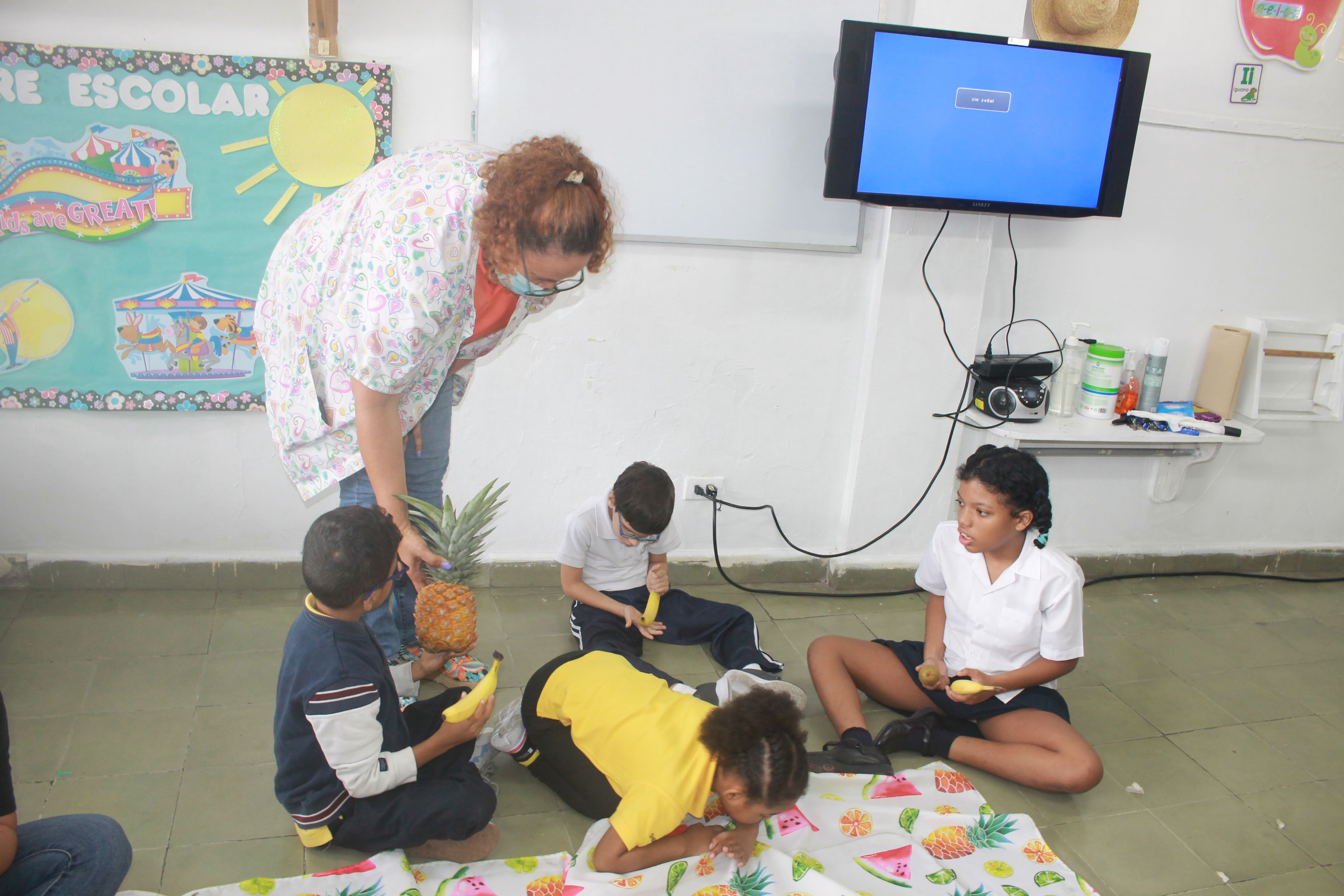 Resaltan importancia de las frutas en estudiantes de Escuela de Ciegos