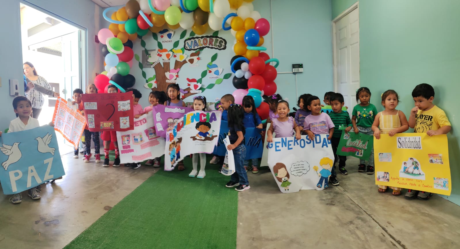 En el CAIPI de Volcán concluyen con un desfile “Semana de Los Valores”