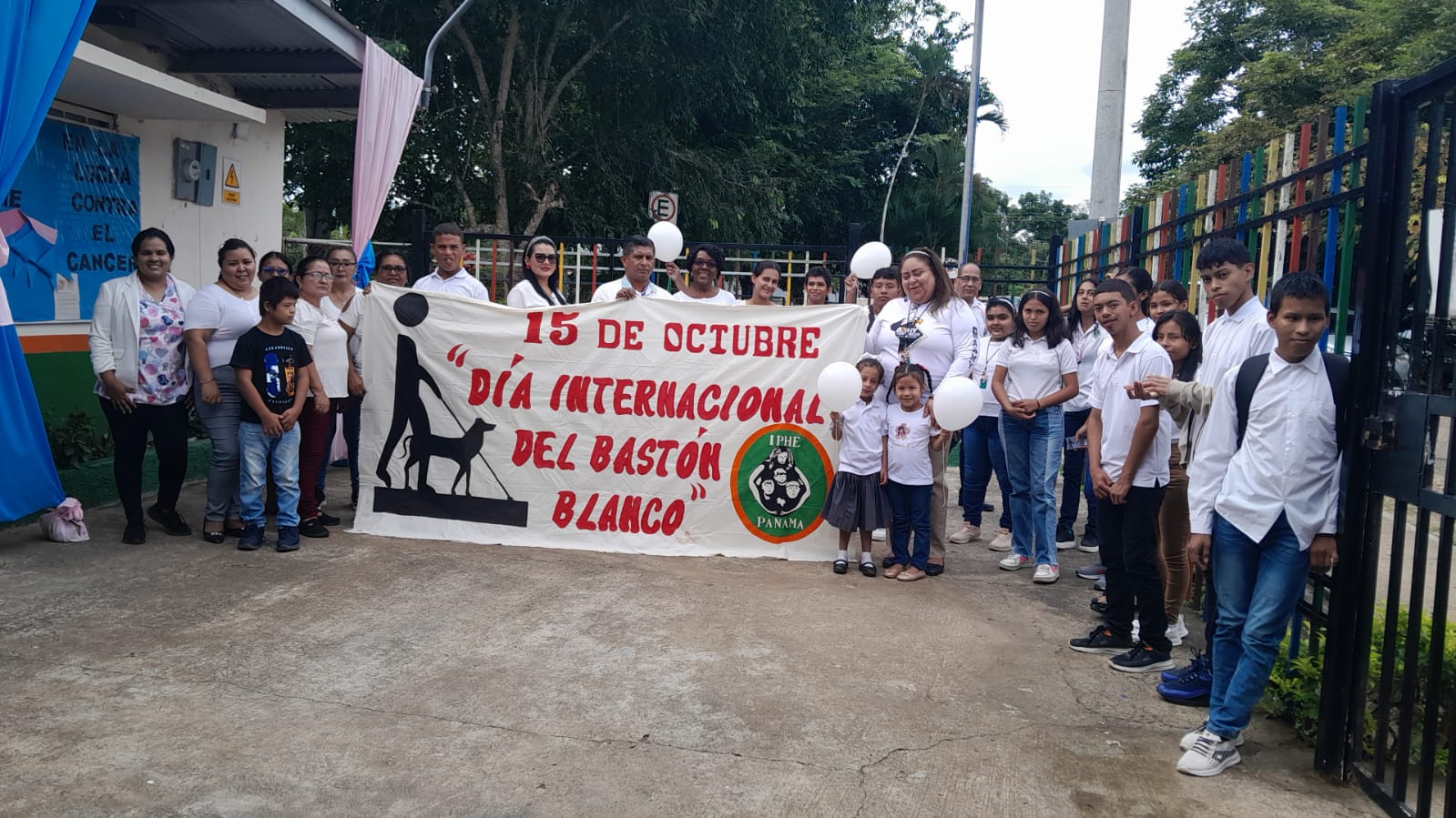 Conmemoran Día del Bastón Blanco en Darién